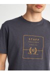 STAFF JEANS & CO GLEN MAN T-SHIRT SMOKE 64-017.053