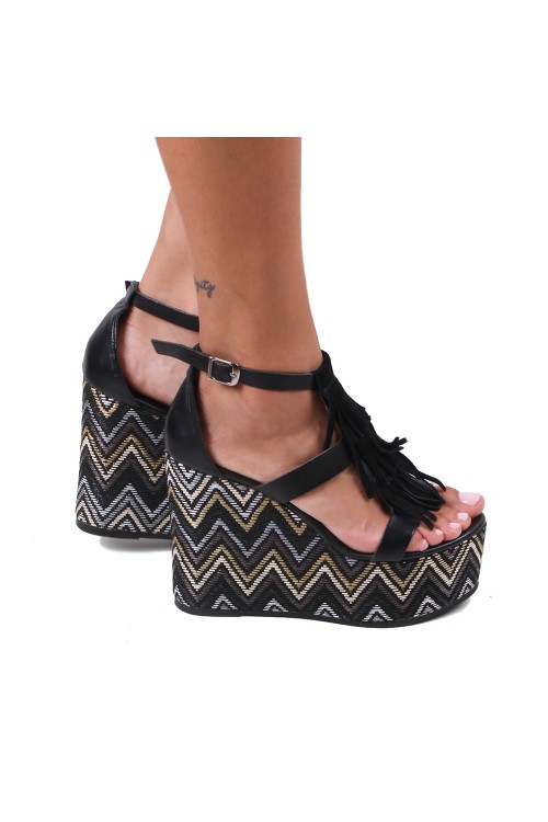 MAKIS KOTRIS BLACK PLATFORM WAVES 85206 