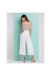 ACCESS CROPPED PANTS WHITE 