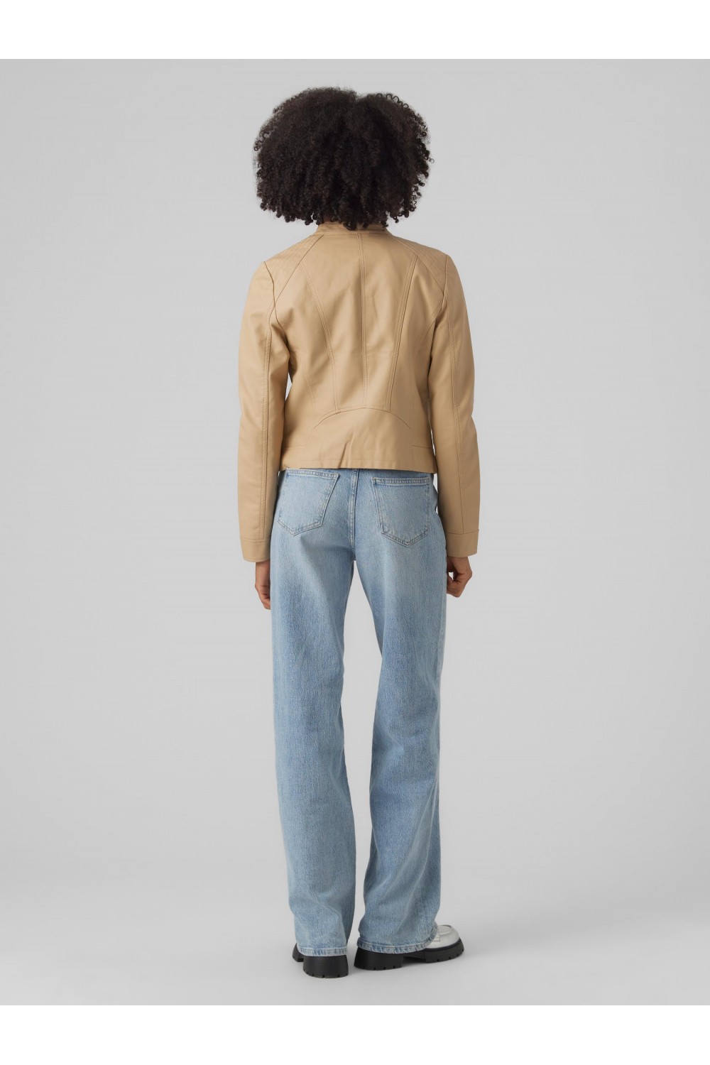 VERO MODA FAVODONA COATED JACKET NOMAD 10288555