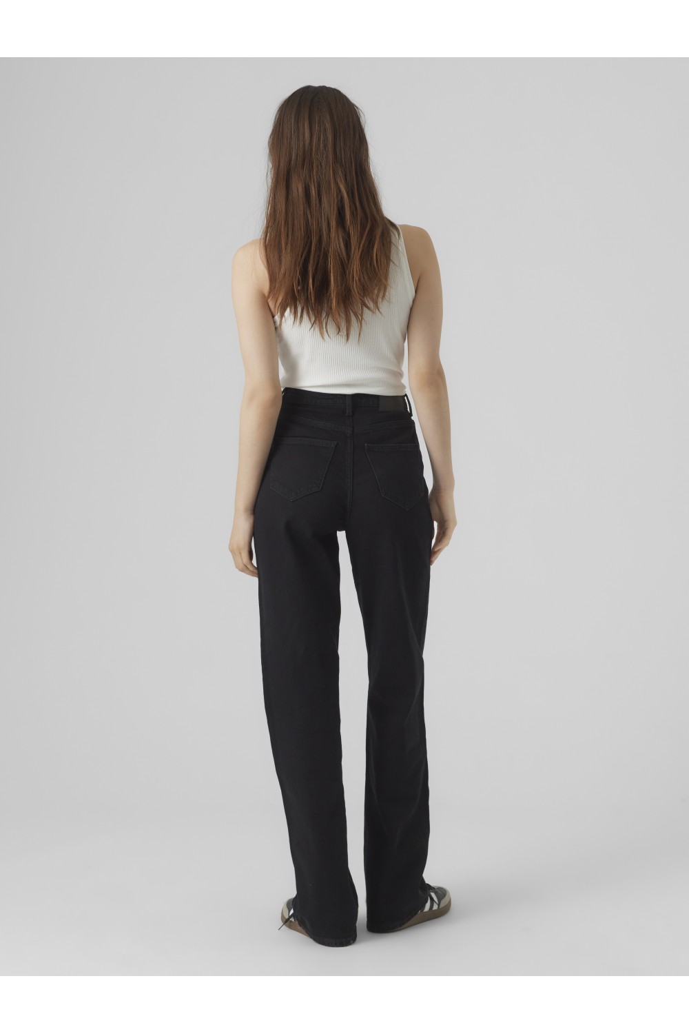 VERO MODA TESSA HR WIDE JEANS RA118 GA NOOS BLACK 10290541