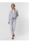VERO MODA VMBRENDA LS DENIM JACKET LIGHT BLUE 10258263
