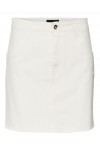 VERO MODA BRENDA SHORT SKIRT CLOUD DANCER 10258497