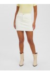 VERO MODA BRENDA SHORT SKIRT CLOUD DANCER 10258497