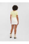 VERO MODA BRENDA SHORT SKIRT CLOUD DANCER 10258497