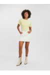 VERO MODA BRENDA SHORT SKIRT CLOUD DANCER 10258497