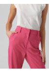 VERO MODA ZELDA H/W STRAIGHT PANTS PINK YARROW 10261257