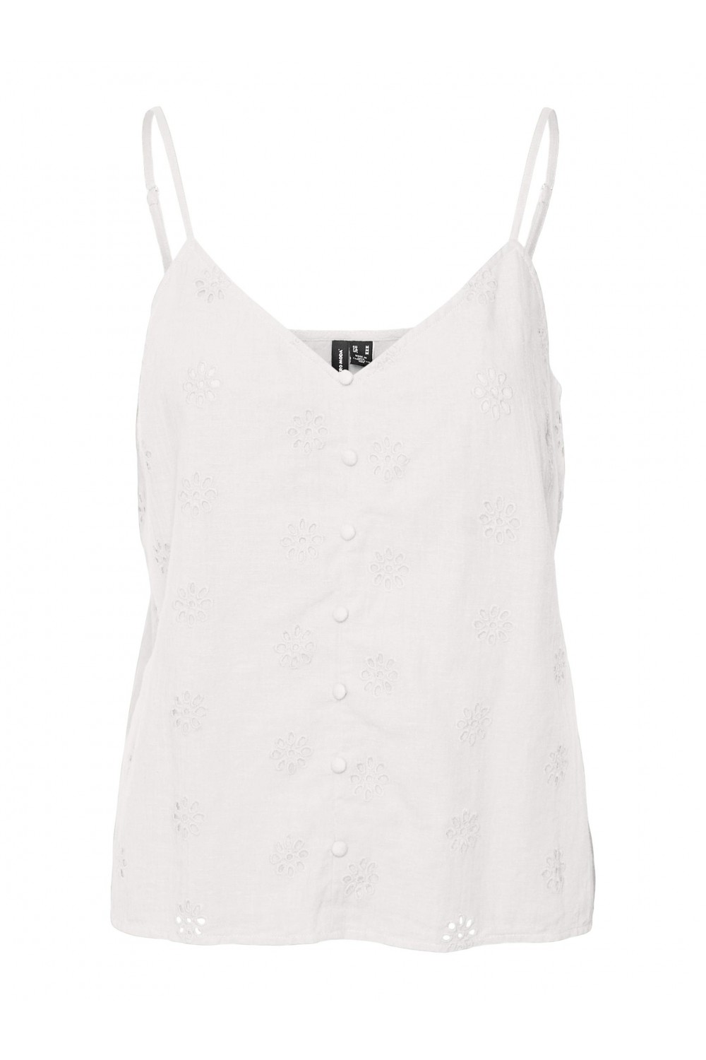 VERO MODA MAJA SINGLET SNOW WHITE 10281723