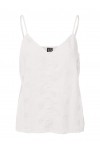 VERO MODA MAJA SINGLET SNOW WHITE 10281723