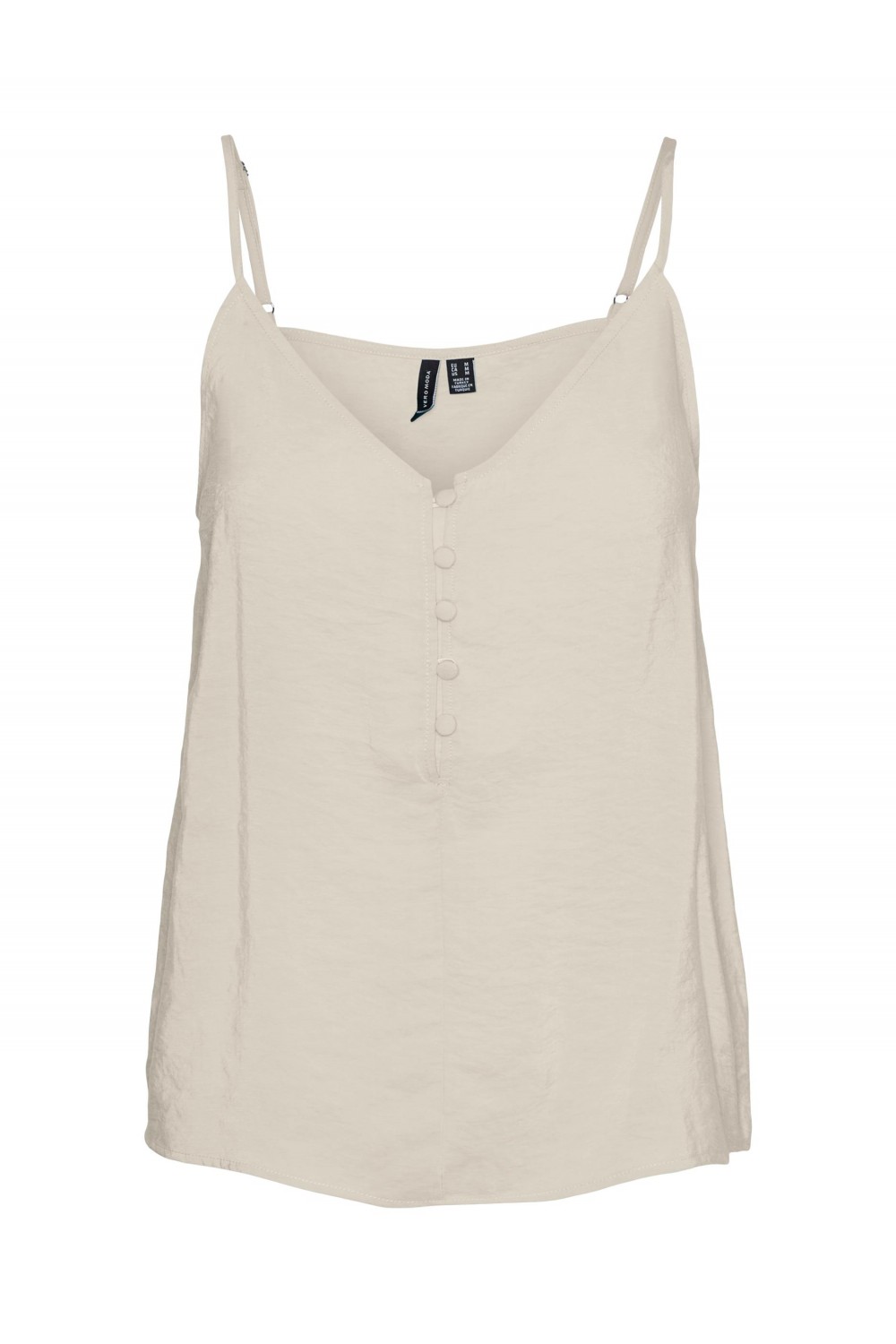 VERO MODA QUEENY SINGLET V-NECK TOP BRICH 10290455