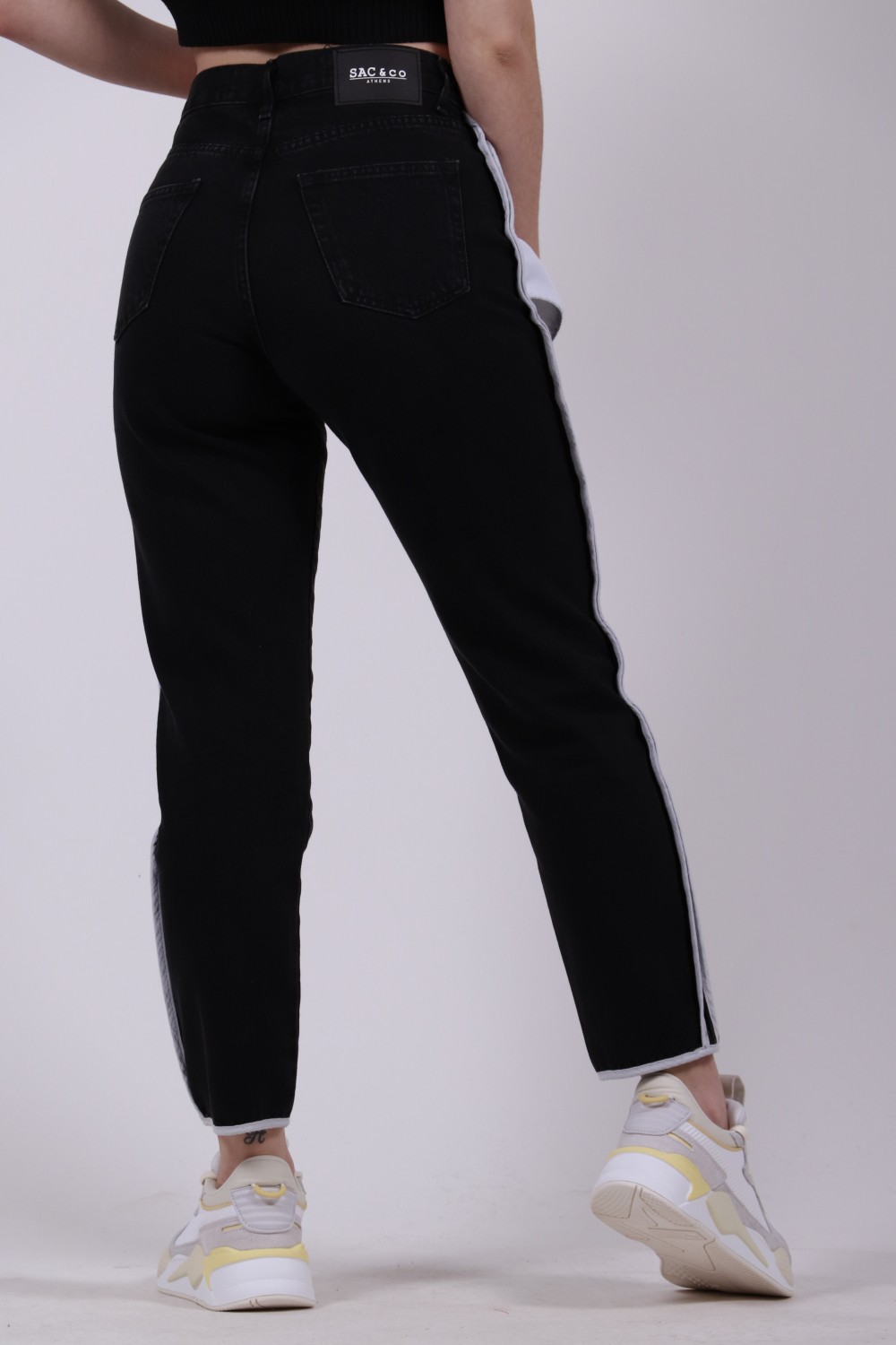 SAC & CO OLINA STAIGHT FIT JEAN BLACK 23/020