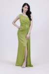 ALEYA LONG DRESS GREEN 521