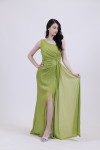 ALEYA LONG DRESS GREEN 521