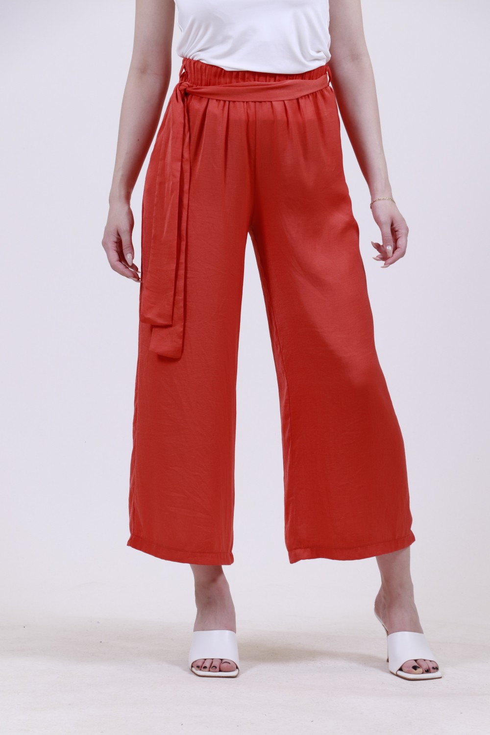 MOUTAKI WOMAN PANTS TERRACOTTA 23.03.12