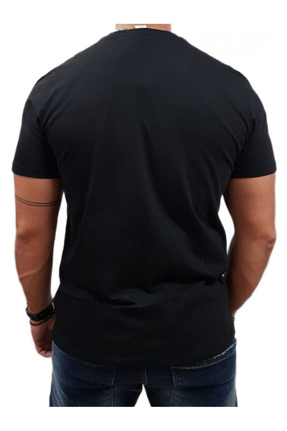 CALVIN KLEIN JEANS T-SHIRT SMALL LOGO BLACK LV04RD254G-UB1