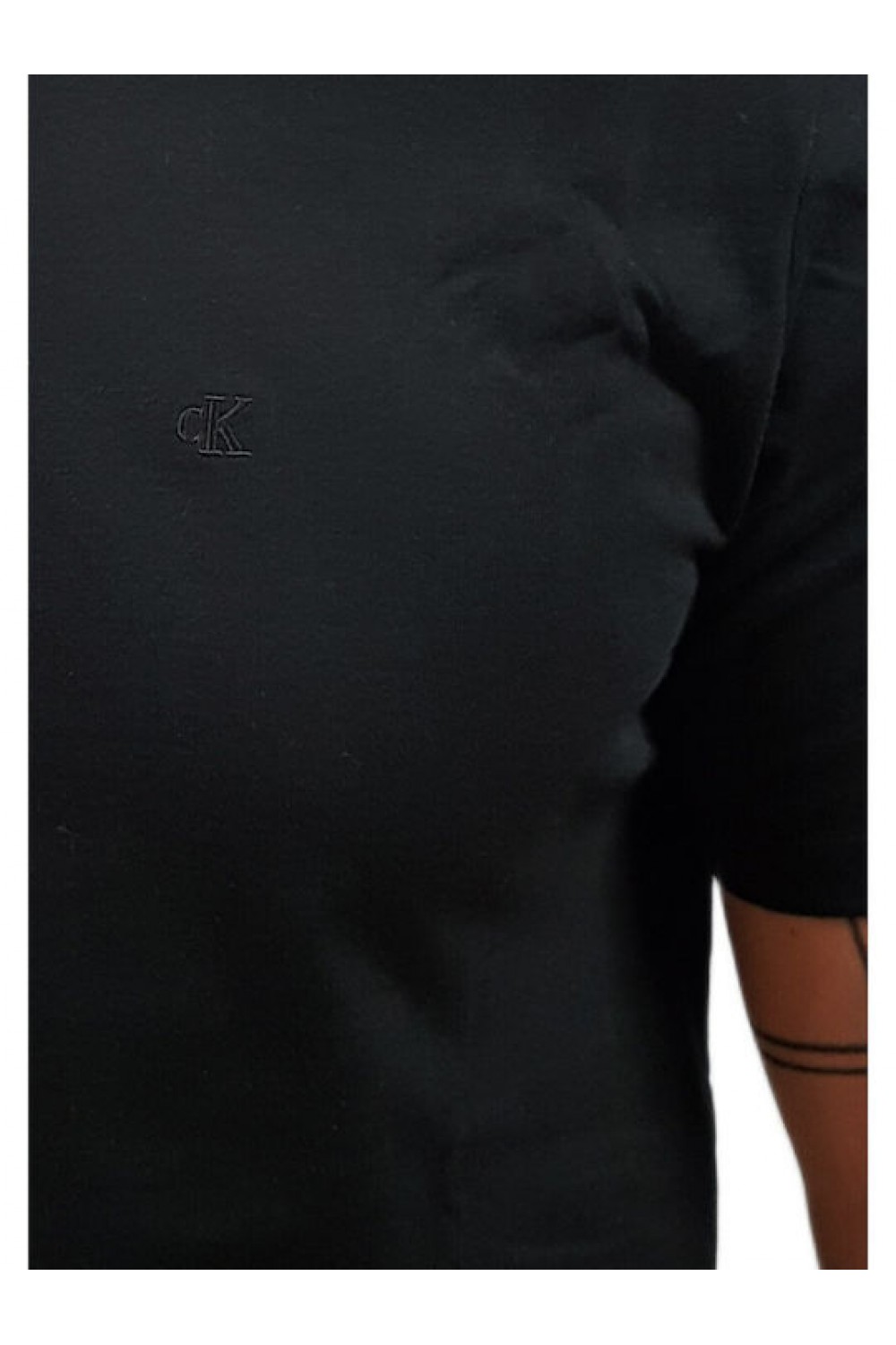 CALVIN KLEIN JEANS T-SHIRT SMALL LOGO BLACK LV04RD254G-UB1